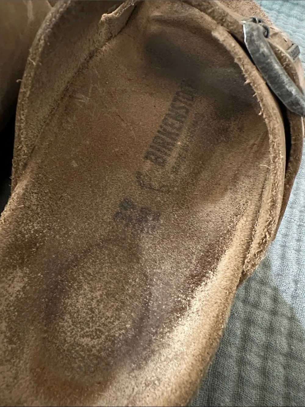Birkenstock Double-Buckle crosstown Casual Slide Sandals - tan